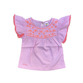 Pink Embroidered Shirt